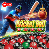 Cricket Ball Roulette - Staje live casino